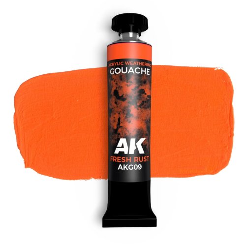 Go to product AK Interactive G09 - Fresh Rust gouache paint 20 ml