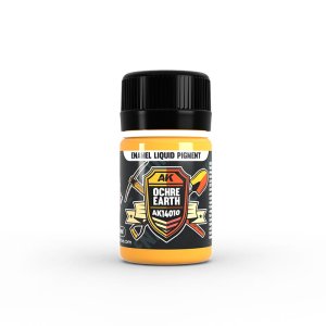 AK Interactive 14010 - Ochre Earth liquid pigment 35 ml