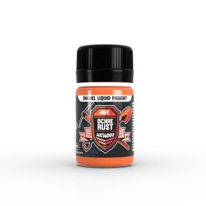AK Interactive 14002 - Ochre Rust liquid pigment 35 ml