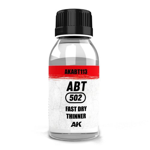 Go to product AK Interactive ABT113 - 502 Abteilung Fast Dry Thinner 100 ml