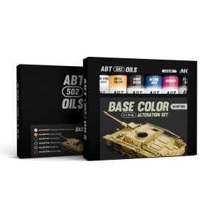AK Interactive ABT308 - Oil Paint Set 502 Abteilung Base Color Alteration