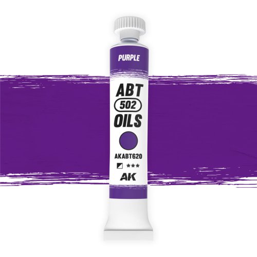 Go to product AK Interactive ABT620 - 502 Abteilung Purple oil paint 20 ml