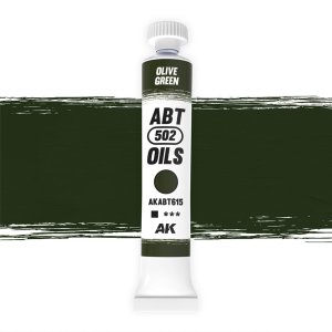 AK Interactive ABT615 - 502 Abteilung Olive Green oil paint 20 ml