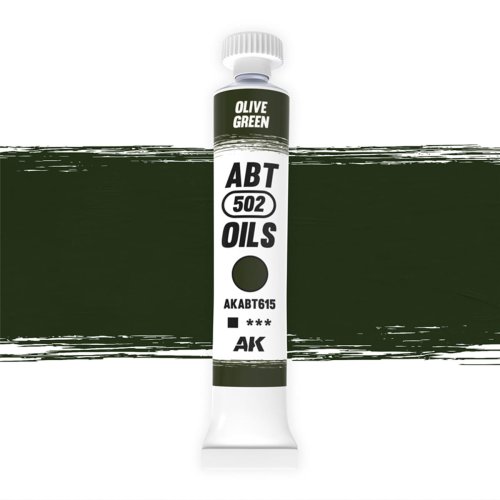 Go to product AK Interactive ABT615 - 502 Abteilung Olive Green oil paint 20 ml