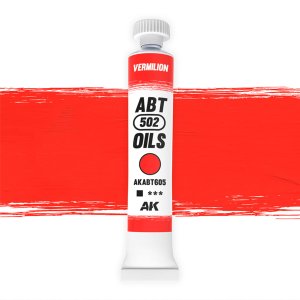 AK Interactive ABT605 - 502 Abteilung Vermilion oil paint 20 ml
