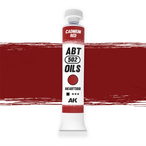 Go to product AK Interactive ABT560 - 502 Abteilung Cadmium Red oil paint 20 ml