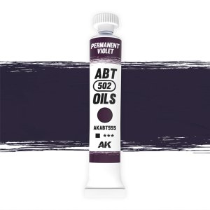 AK Interactive ABT555 - 502 Abteilung Permanent Violet oil paint 20 ml