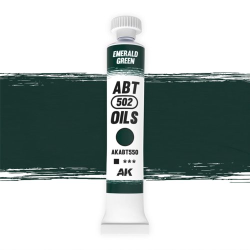 Go to product AK Interactive ABT550 - 502 Abteilung Emerald Green oil paint 20 ml