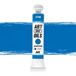 AK Interactive ABT540 - 502 Abteilung Cyan oil paint 20 ml