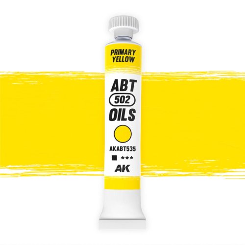 Go to product AK Interactive ABT535 - 502 Abteilung Primary Yellow oil paint 20 ml