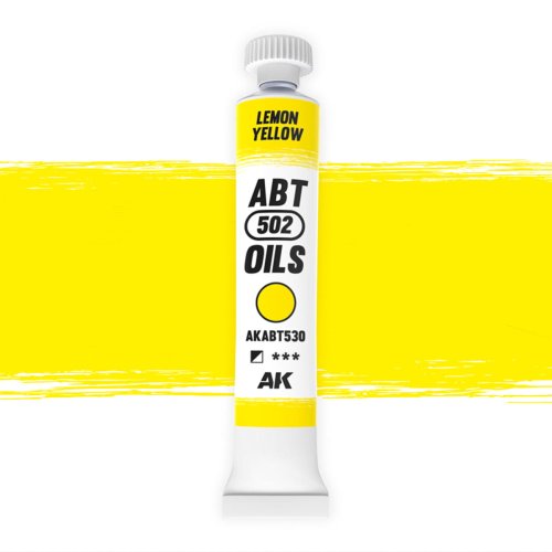Go to product AK Interactive ABT530 - 502 Abteilung Lemon Yellow oil paint 20 ml