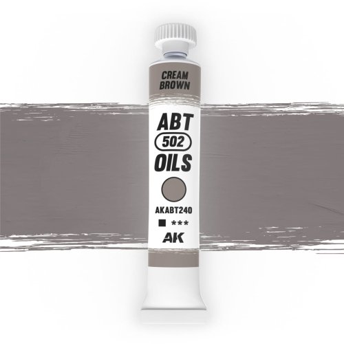 Go to product AK Interactive ABT240 - 502 Abteilung Cream Brown oil paint 20 ml