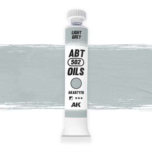 Go to product AK Interactive ABT170 - 502 Abteilung Light Grey oil paint 20 ml