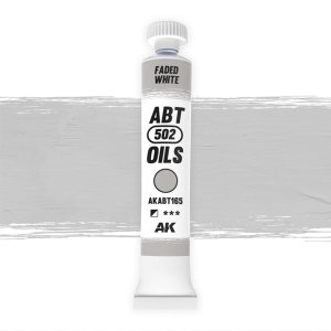 AK Interactive ABT165 - 502 Abteilung Faded White oil paint 20 ml
