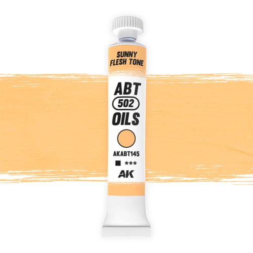 Go to product AK Interactive ABT145 - 502 Abteilung Sunny Flesh Tone oil paint 20 ml