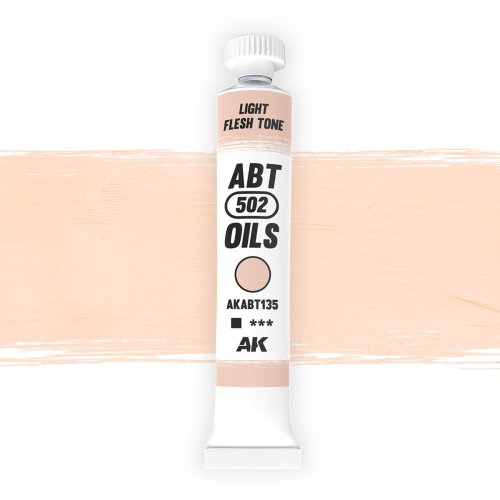 Go to product AK Interactive ABT135 - 502 Abteilung Light Flesh Tone oil paint 20 ml