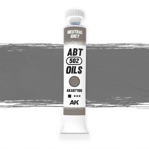 Go to product AK Interactive ABT100 - 502 Abteilung Neutral Grey oil paint 20 ml
