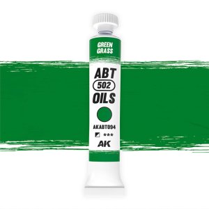 AK Interactive ABT094 - 502 Abteilung Green Grass oil paint 20 ml