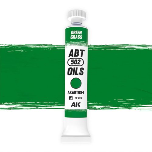 Go to product AK Interactive ABT094 - 502 Abteilung Green Grass oil paint 20 ml