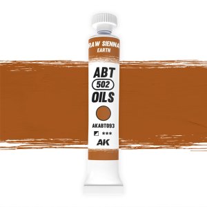 AK Interactive ABT093 - 502 Abteilung Raw Sienna / Earth oil paint 20 ml