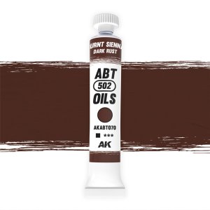 AK Interactive ABT070 - 502 Abteilung Burnt Sienna / Dark Rust oil paint 20 ml