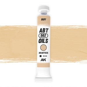 AK Interactive ABT035 - 502 Abteilung Buff oil paint 20 ml