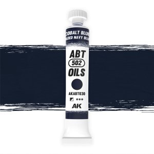 AK Interactive ABT030 - 502 Abteilung Cobalt Blue / Faded Navy Blue oil paint 20 ml
