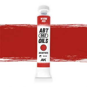 AK Interactive ABT025 - 502 Abteilung Warm Red oil paint 20 ml