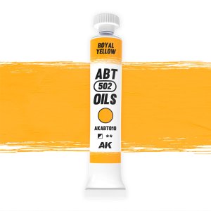 AK Interactive ABT010 - 502 Abteilung Royal Yellow oil paint 20 ml