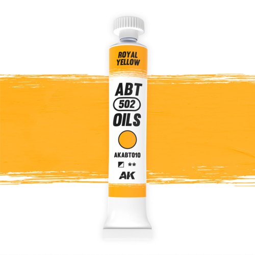 Go to product AK Interactive ABT010 - 502 Abteilung Royal Yellow oil paint 20 ml