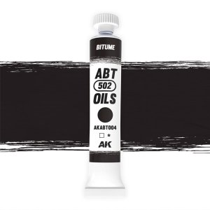 AK Interactive ABT004 - 502 Abteilung Bitume oil paint 20 ml