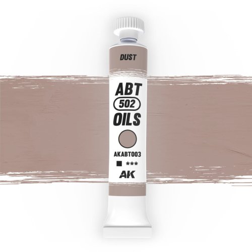 Go to product AK Interactive ABT003 - 502 Abteilung Dust oil paint 20 ml