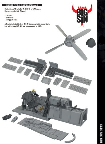 Go to product Eduard SIN67227 - 1:72 P-51D-10 Essential