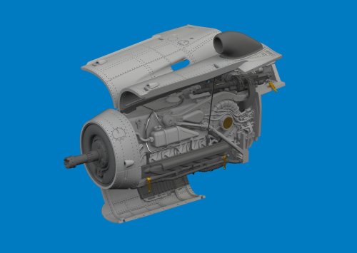 Go to product Eduard 672400 - 1:72 Bf 109G-10 Mtt Regensburg engine Print 3D