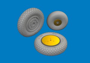 Eduard 6481051 - 1:48 P-39 wheels early