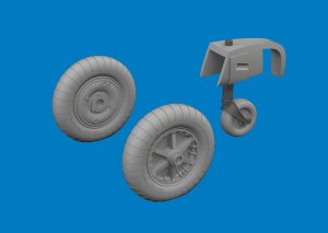 Eduard 632202 - 1:32 Bf 109E wheels