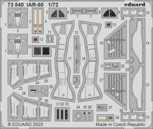 Go to product Eduard 73840 - 1:72 IAR-80