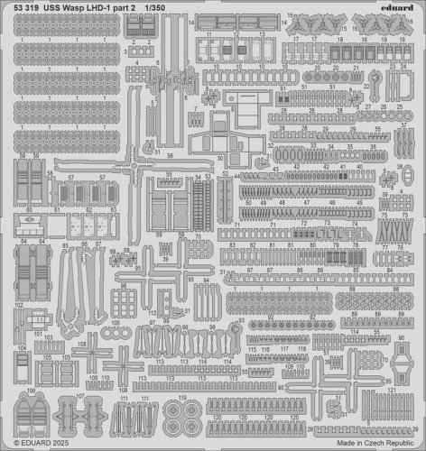 Go to product Eduard 53319 - 1:350 USS Wasp LHD-1 part 2