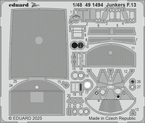 Go to product Eduard 491494 - 1:48 Junkers F.13