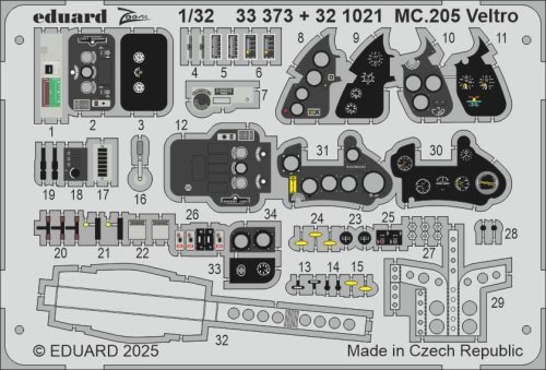 Go to product Eduard 33373 - 1:32 MC.205 Veltro