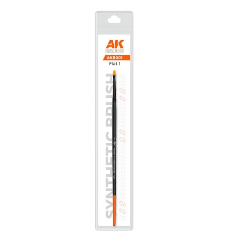 Go to product AK Interactive B001 - Synthetic Flat Brush 1