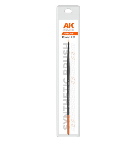 Go to product AK Interactive B006 - Synthetic Round Brush 2/0