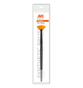AK Interactive B017 - Synthetic Fan Shape Brush