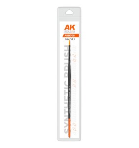 AK Interactive B008 - Synthetic Round Brush 1