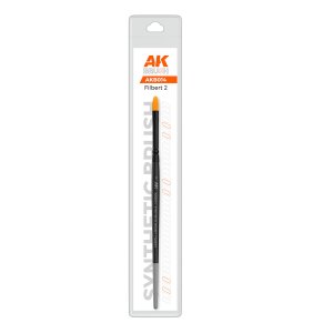 AK Interactive B014 - Synthetic Filbert Brush 2