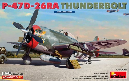 Go to product Miniart 48003 - 1:48 P-47D-26RA Thunderbolt Advanced Kit