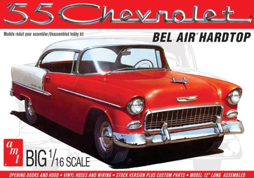 Go to product AMT 1452 - 1:16 1955 Chevy Bel Air Hardtop
