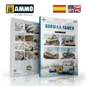 Ammo Mig 6039 - How to Paint Winter WWII German Tanks