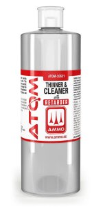 Ammo Mig 20521 - Atom Thinner and Cleaner w/ Retarder 400 ml