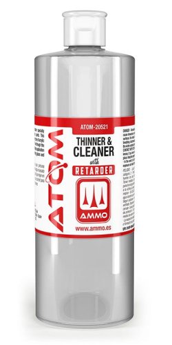 Go to product Ammo Mig 20521 - Atom Thinner and Cleaner w/ Retarder 400 ml